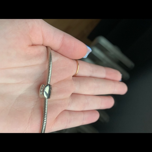 Chamilia and Swarovski sterling silver 925 FRIEND bead charm - Picture 7 of 7